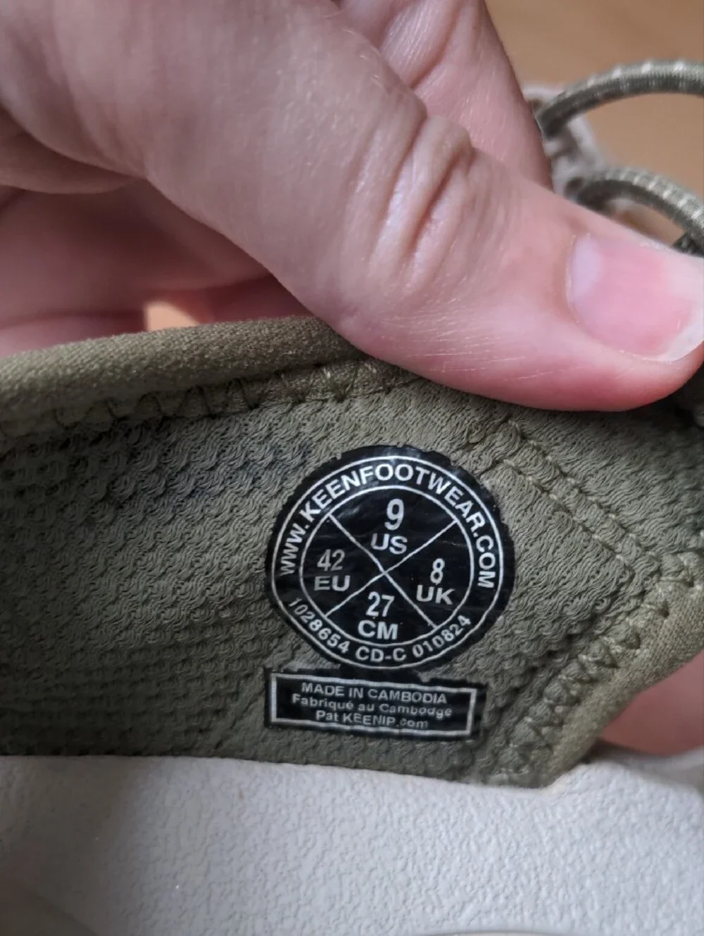 Keen Hyperport H2 Olive Green Outdoor Closed-Toe Sandals with White Soles